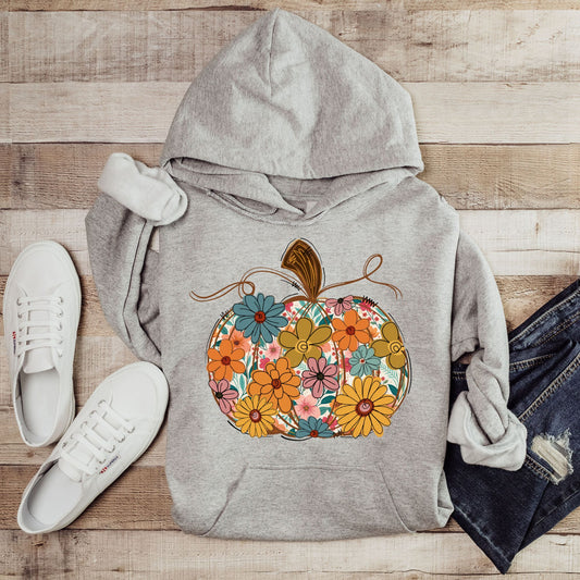FLORAL PUMPKIN - DTF TRANSFER