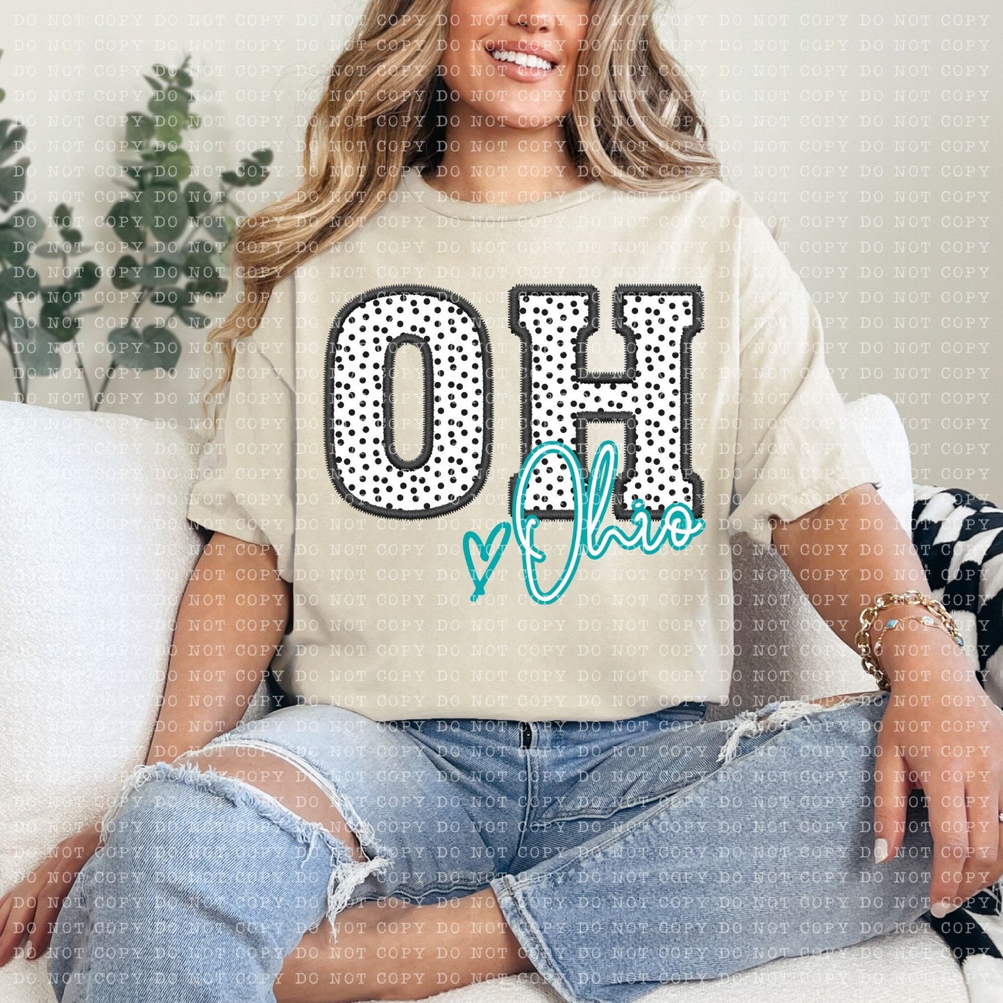 Dotted States DTF Transfer