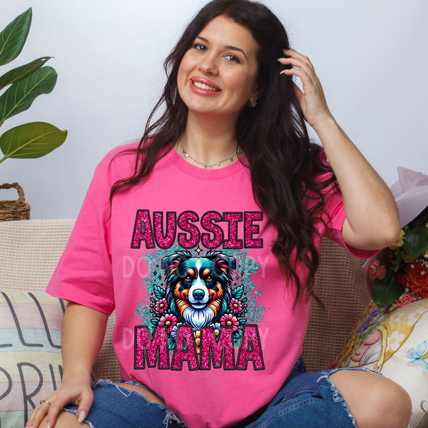 AUSSIE MAMA SPRING DOGS-DTF TRANSFER