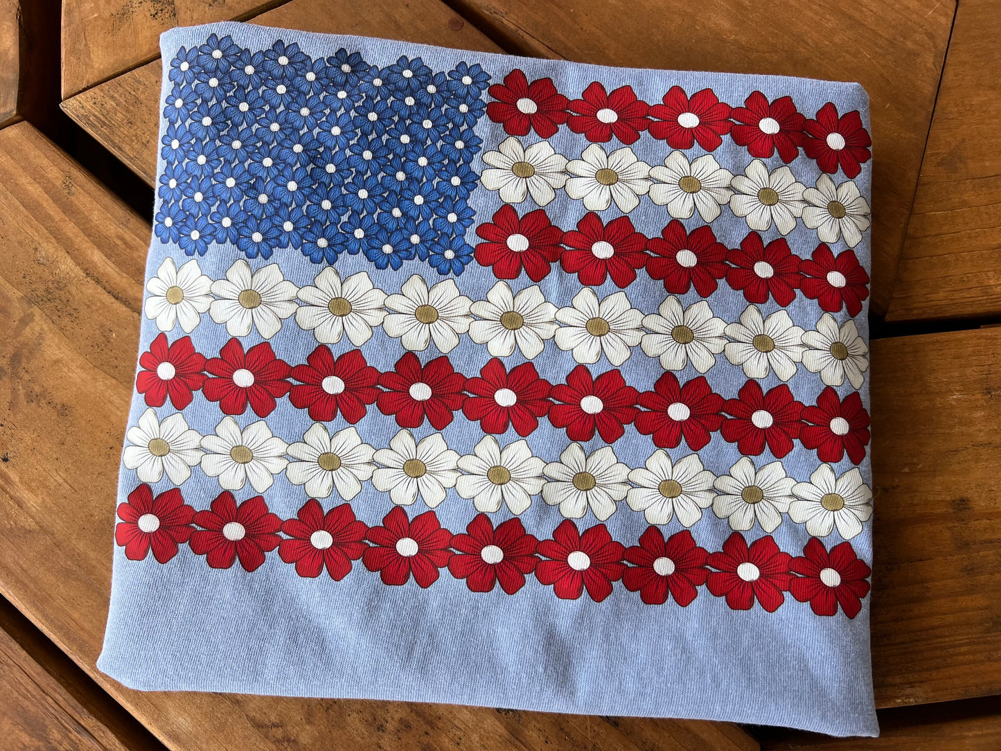 Flower flag   -DTF TRANSFER