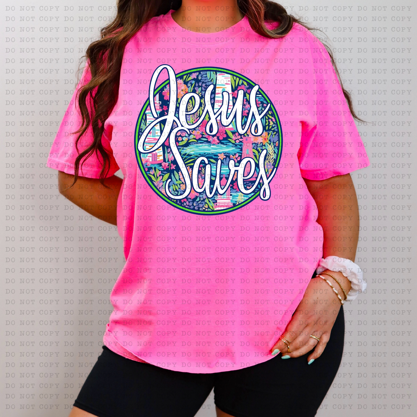 JESUS SAVES LILY LIGHTHOUSE PNG DIGITAL DOWNLOAD