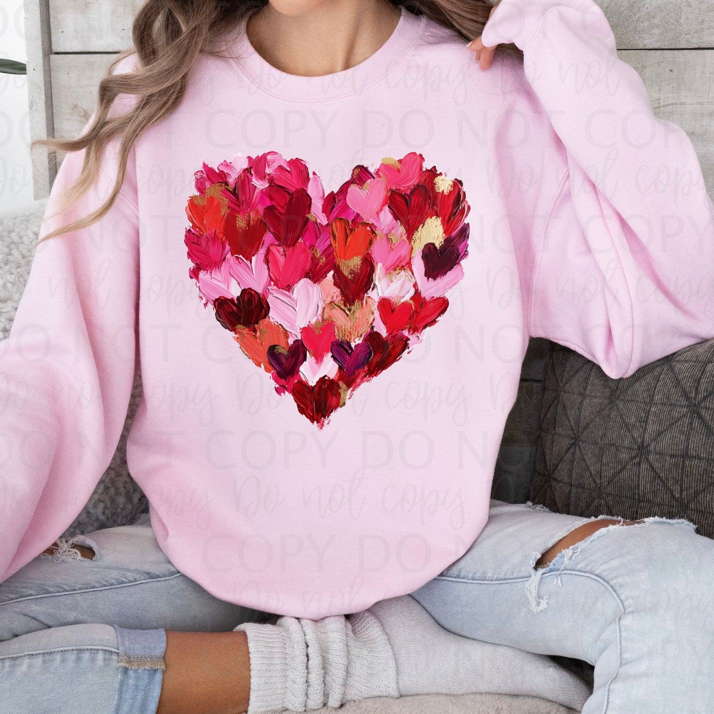 Heart  Flowers| DTF TRANSFER