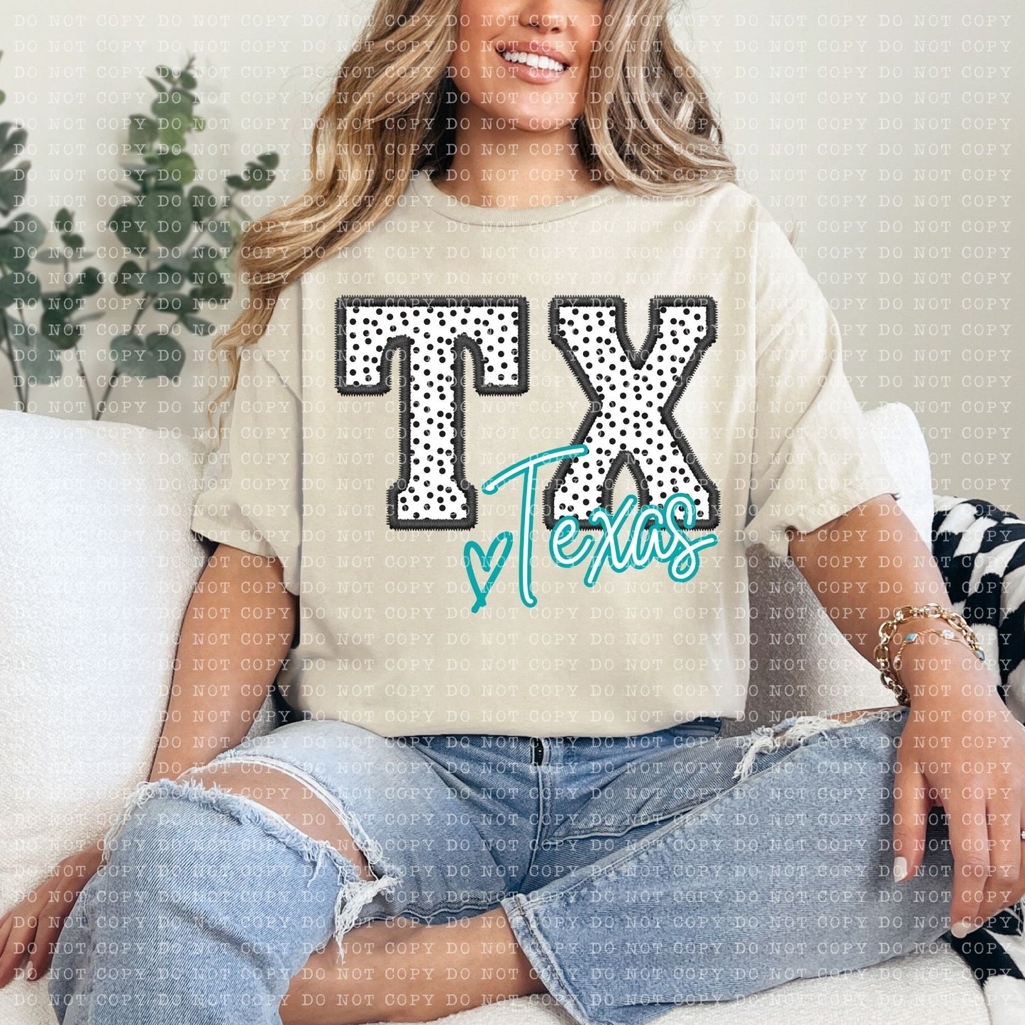 Dotted States DTF Transfer