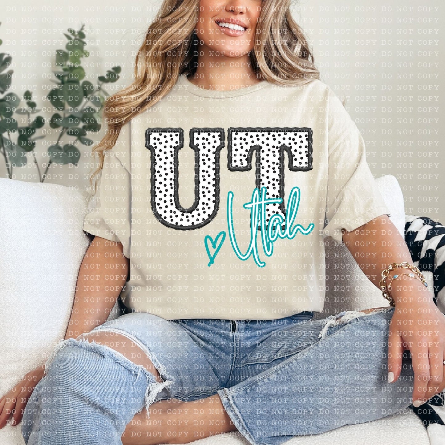 Dotted States DTF Transfer