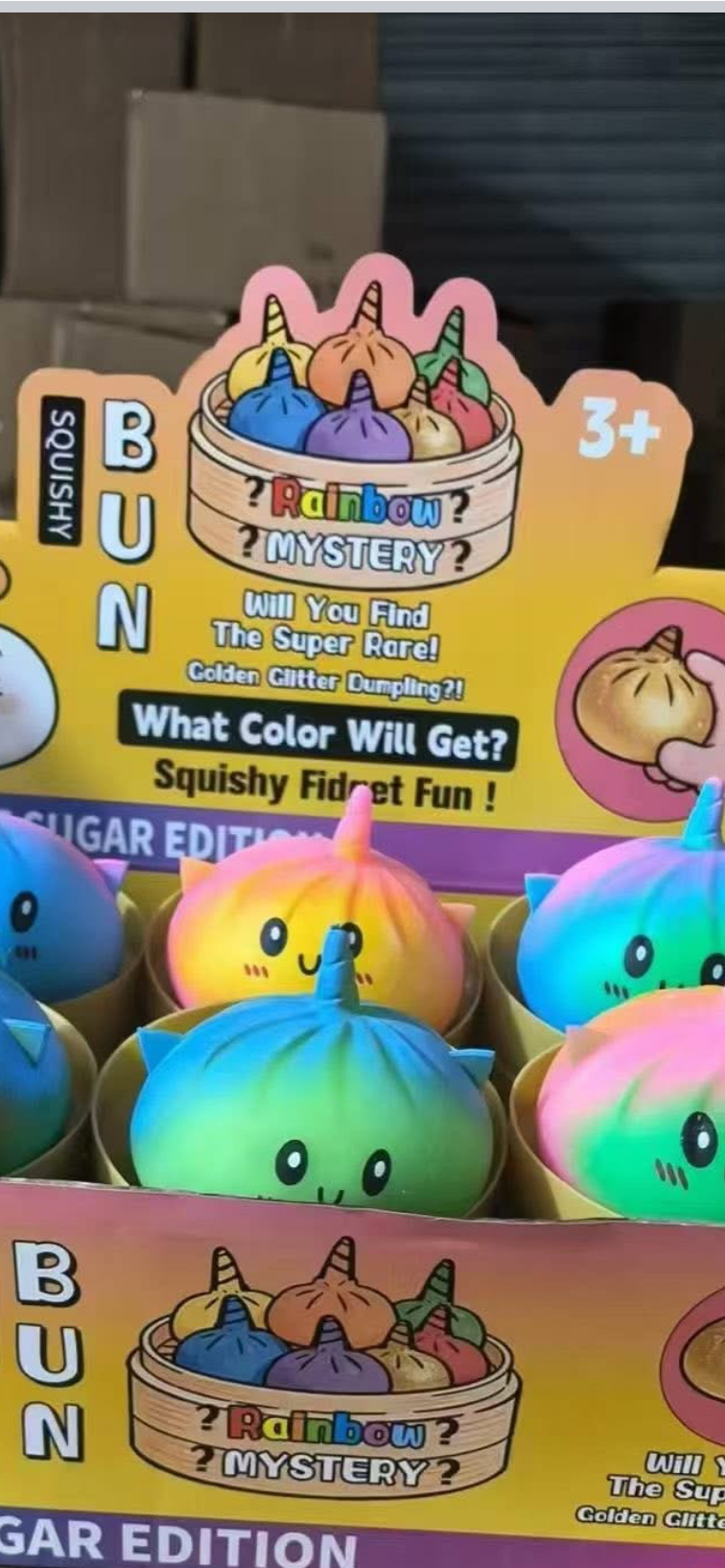 Unicorn Dumpling SQUISHY MYSTERY COLORS|