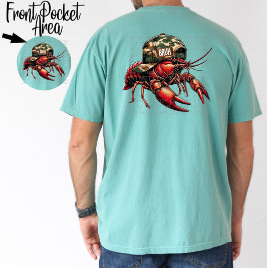 Bruh Crab  FRONT/BACK-DTF TRANSFER