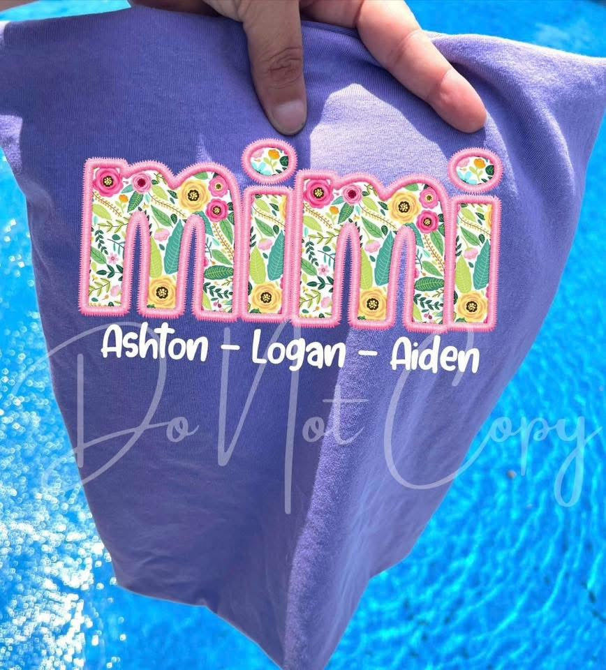 MOTHERS DAY ( custom )   -DTF TRANSFER