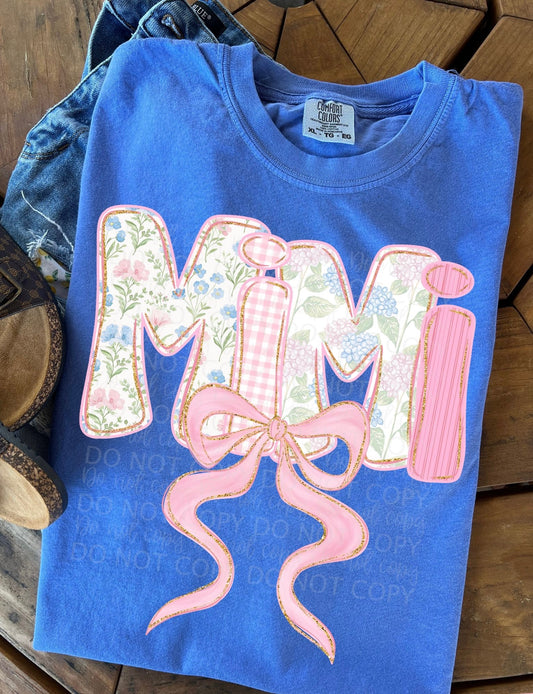 CUSTOM | NAME / TITLE PINK ALPHA   | DTF TRANSFER