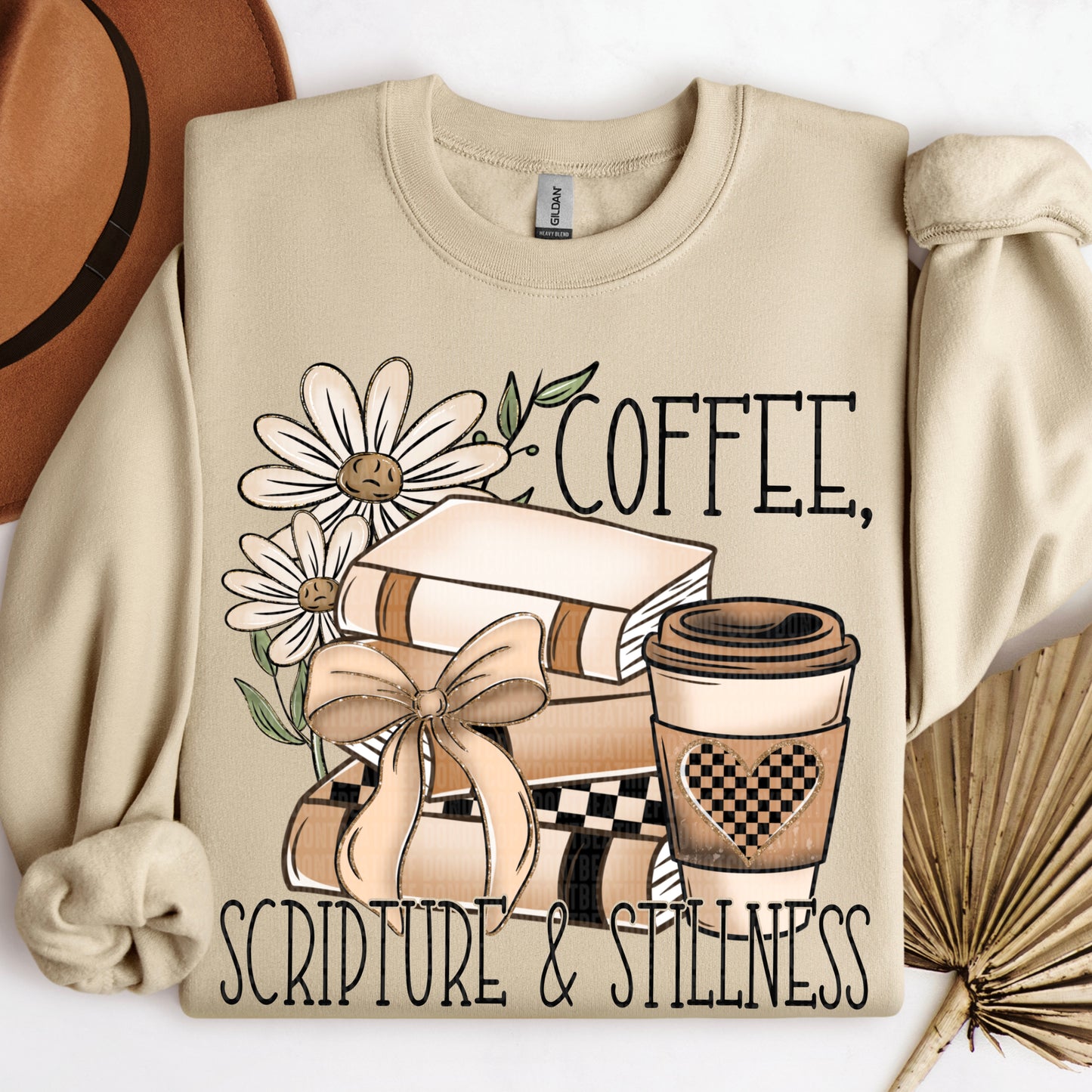 COFFEE SCRIPTURE & STILLNESS | DTF TRANSFER SDD
