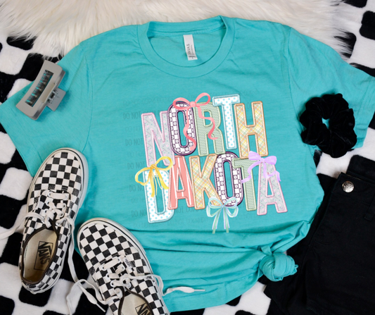 North Dakota  - Spring State- DTF Transfer