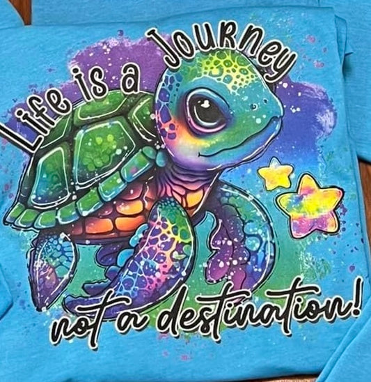 Journey turtle  -DTF TRANSFER