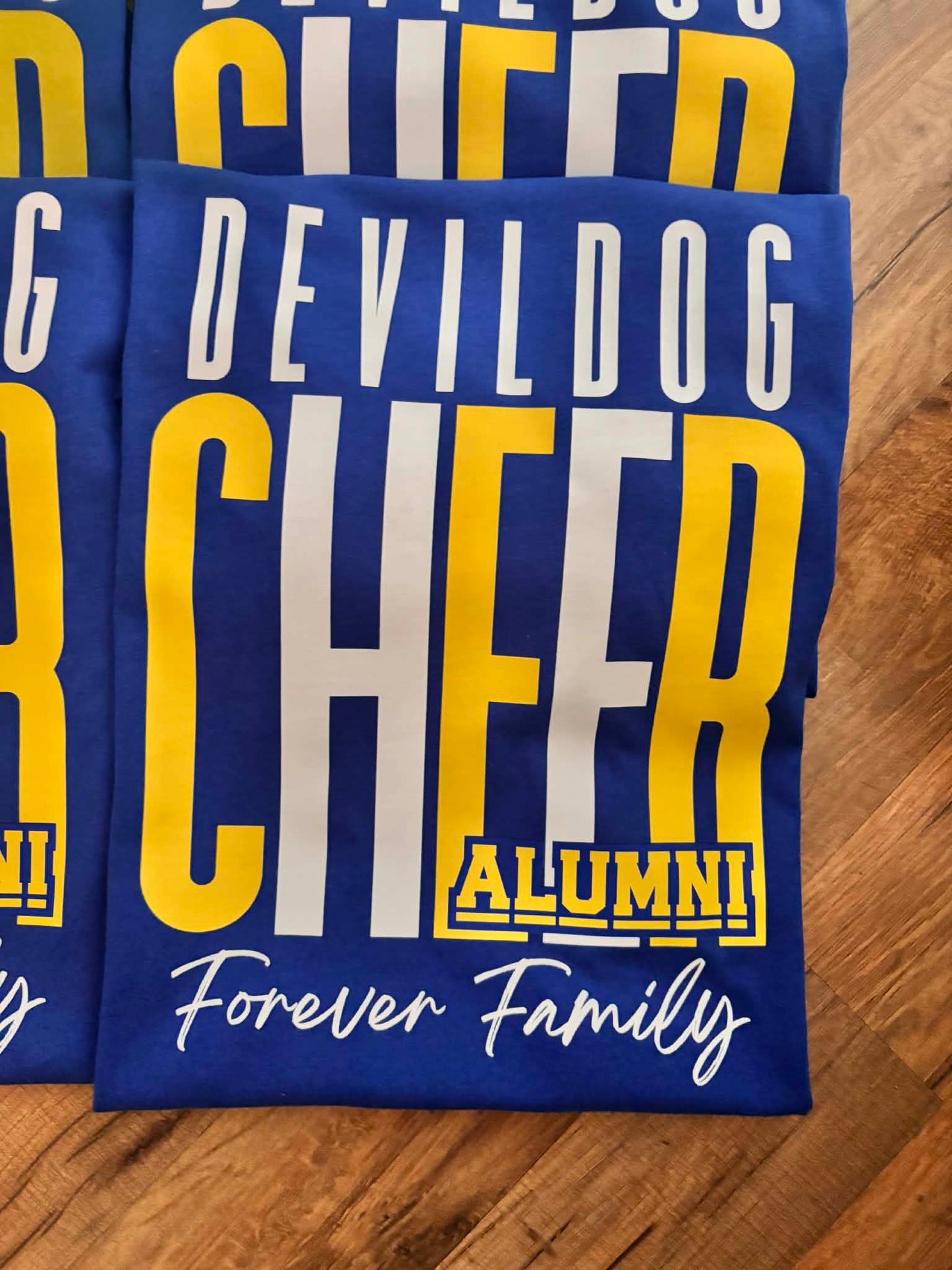 DEVILDOG CHEER ALUMNI FOREVER FAMILY TEE