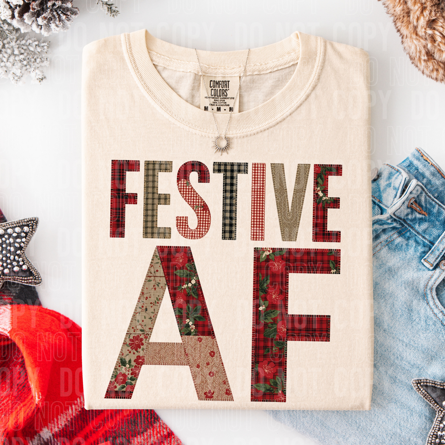 Festive AF | DTF TRANSFER