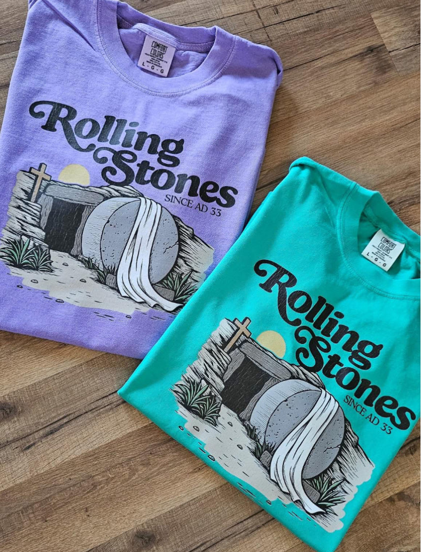 ROLLING STONE SINCE AD 33 -DTF TRANSFER