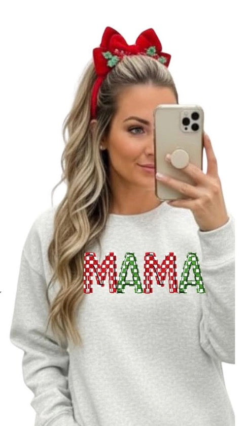 Christmas Checkered Custom  | DTF TRANSFER