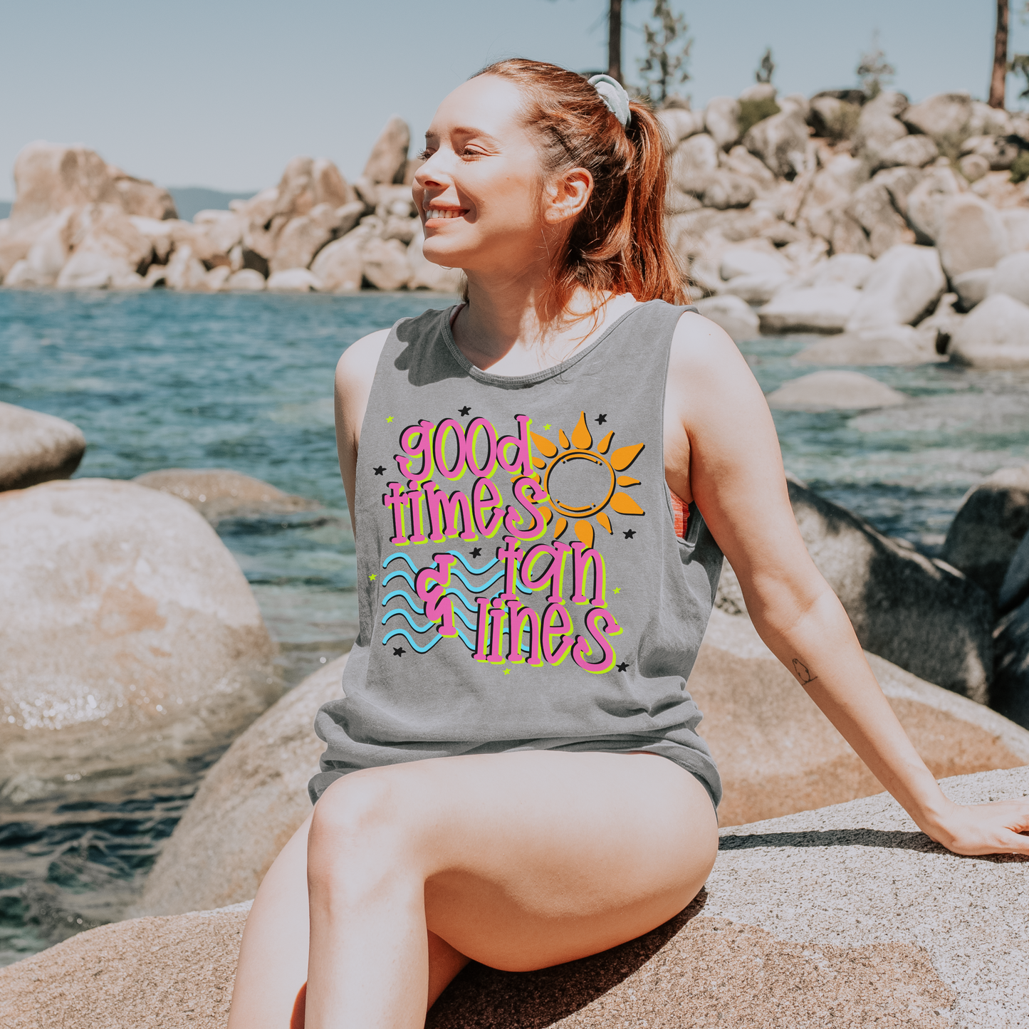 Good Times & Tan Lines  | DTF TRANSFER