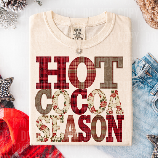 Hot Cocoa Season | DTF TRANSFER