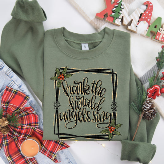 HARK THE HERALD ANGELS SING | DTF TRANSFER SDD