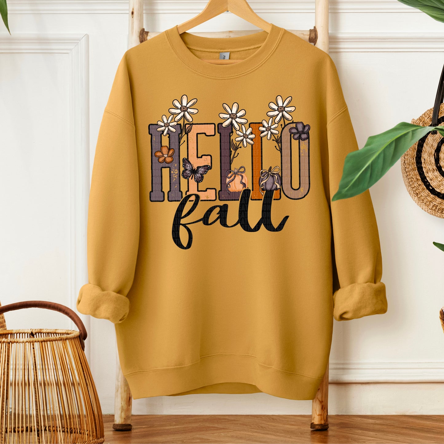 Hello Fall  | DTF TRANSFER { sdd }