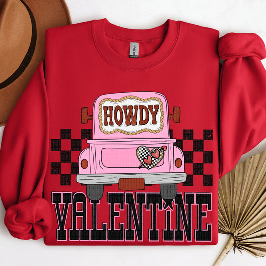 HOWDY VALENTINE | DTF TRANSFER SDD