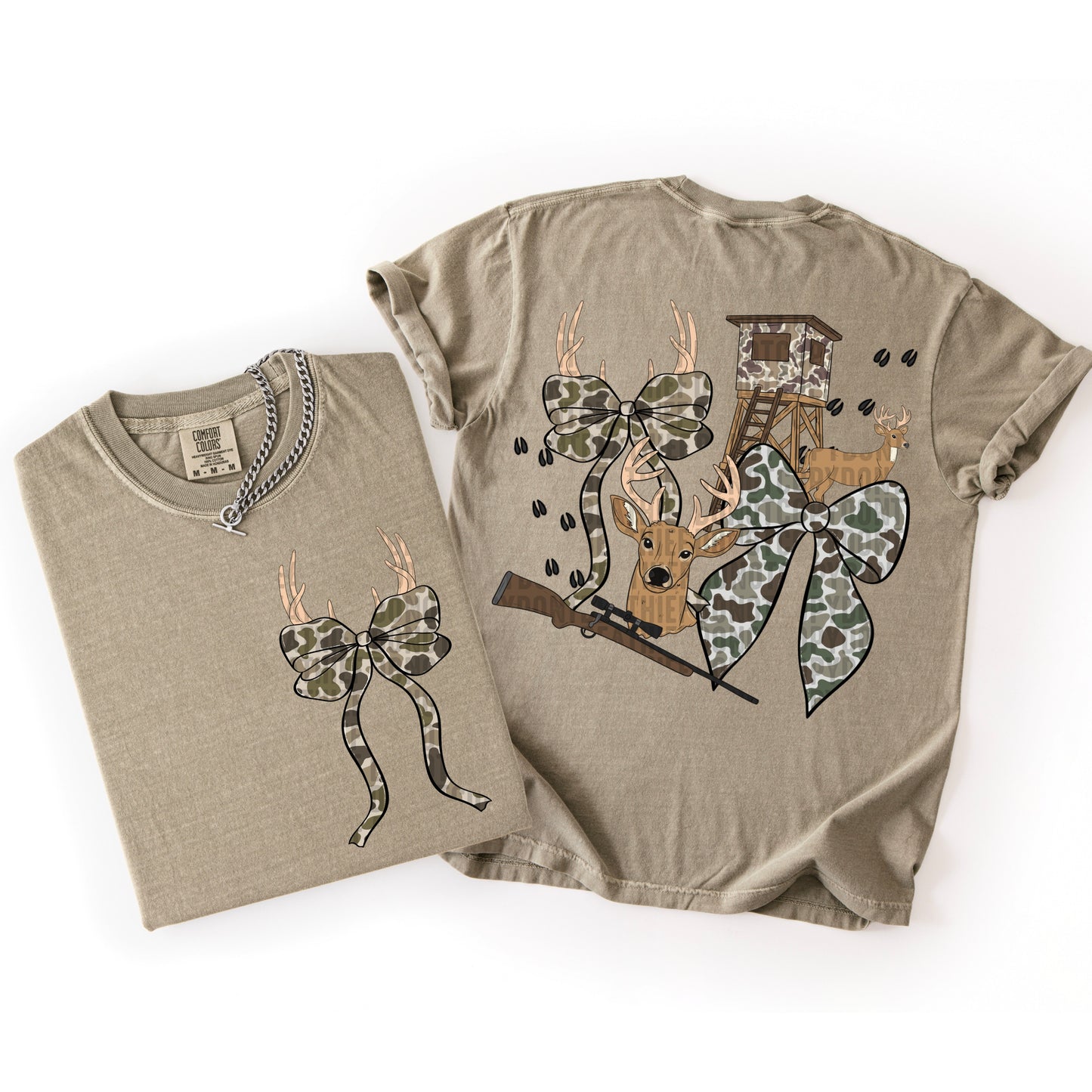 HUNTING RIFLE | LARGE PRINT + POCKET SIZE PRINT   - DTF TRANSFER