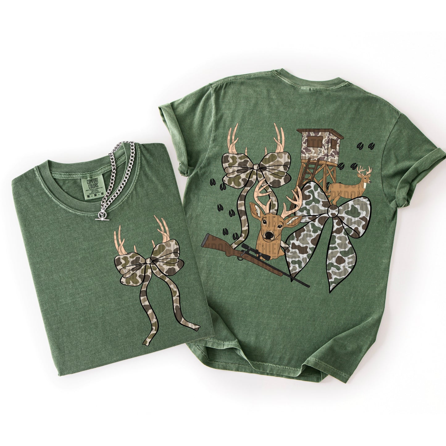 HUNTING RIFLE | LARGE PRINT + POCKET SIZE PRINT   - DTF TRANSFER