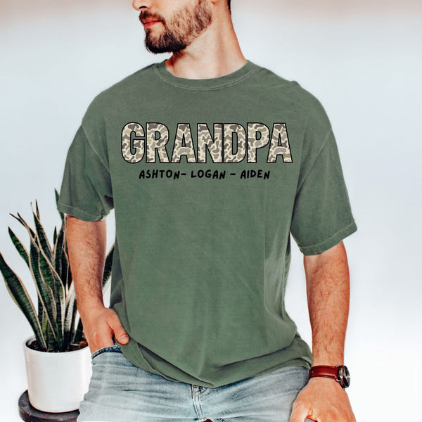 CAMO NAME + Kids ( custom ) •• DTF TRANSFER