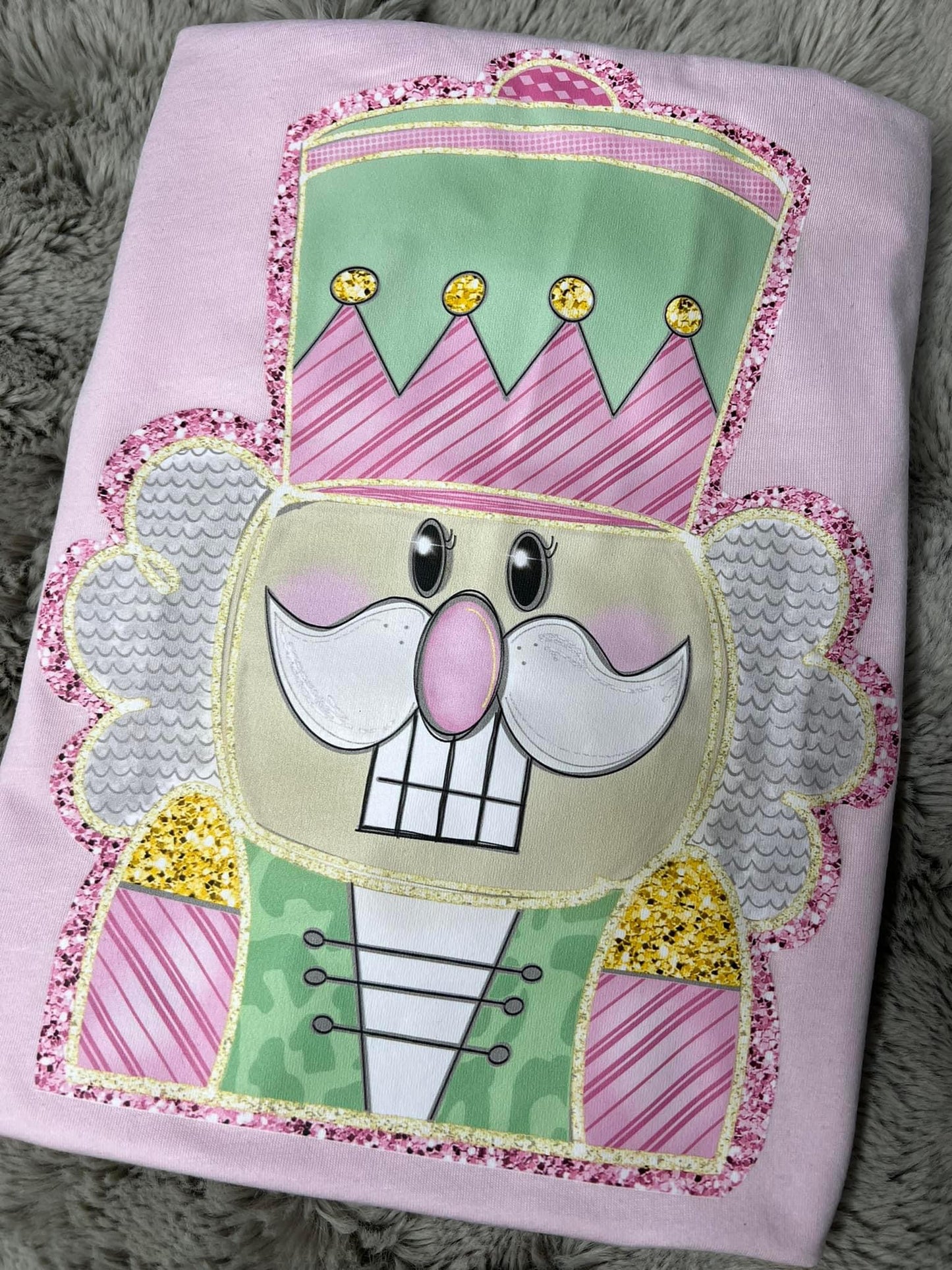 Pink Nutcracker DTF Transfer
