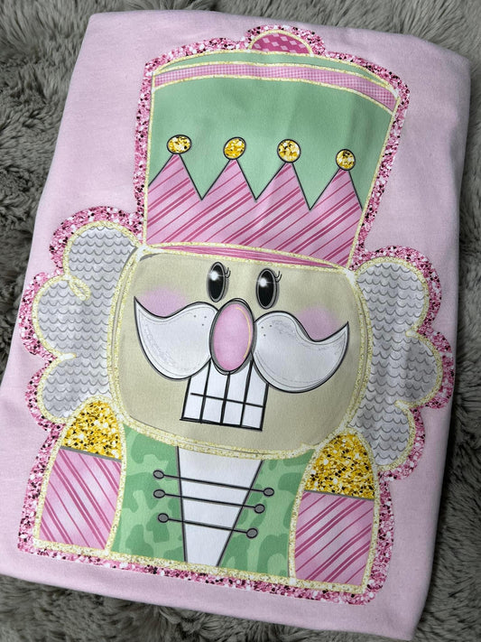 Pink Nutcracker DTF Transfer