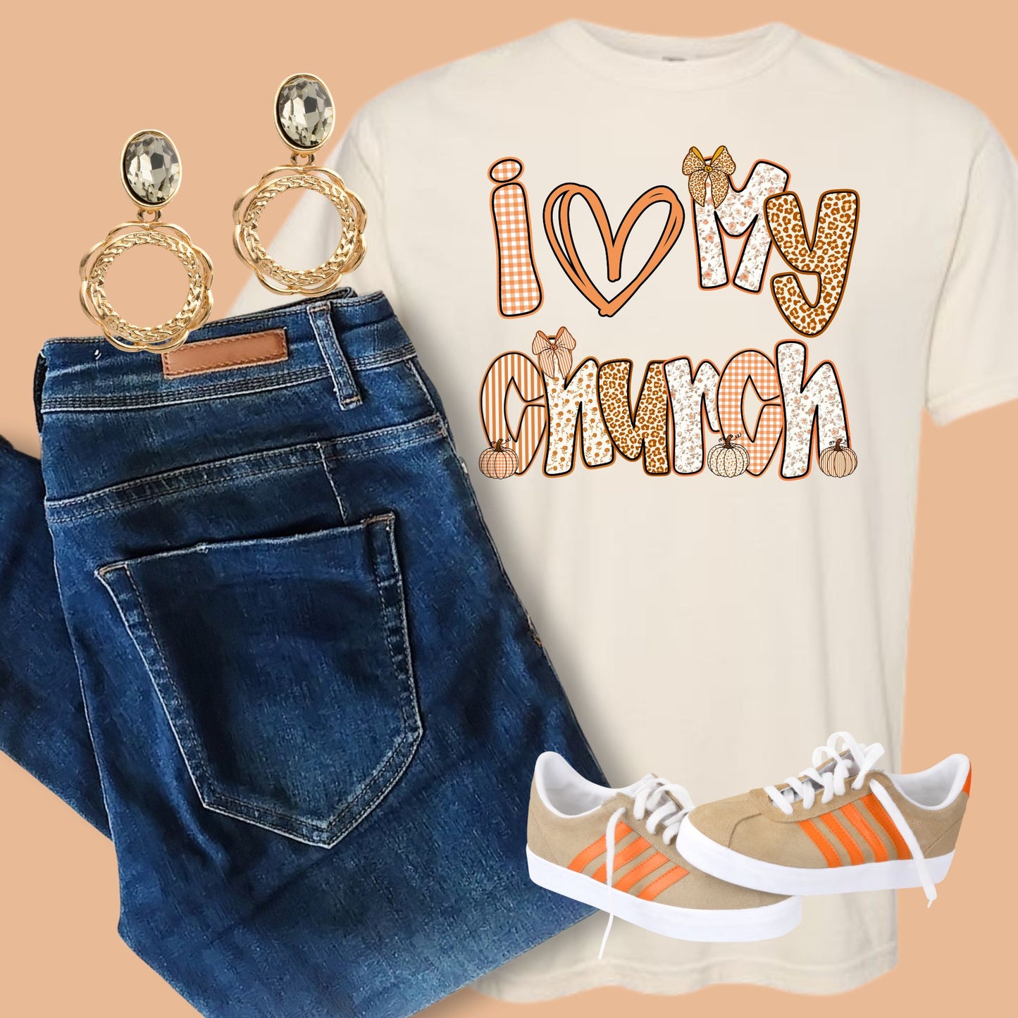 I Love My Church { fall }    | DTF TRANSFER