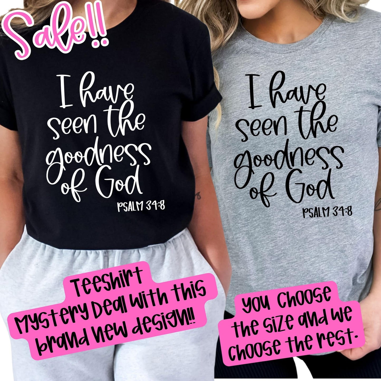 I have Seen the goodness | DTF TRANSFER | weekly deal
