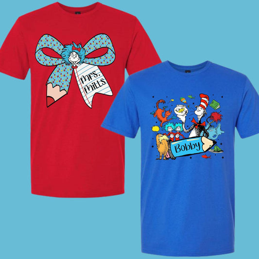 DR. SEUSS CUSTOMS  | DTF TRANSFER |