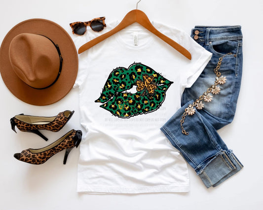 GREEN LIPS   | DTF TRANSFER |