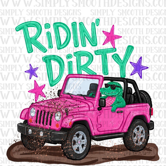 RIDING DIRTY | COMPLETED TEE