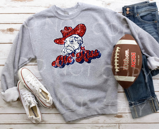 OLE MISS DTF Transfer (G)