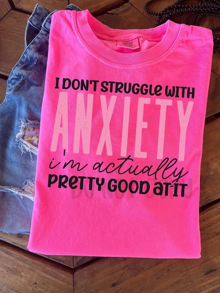 ANXIETY -DTF TRANSFER