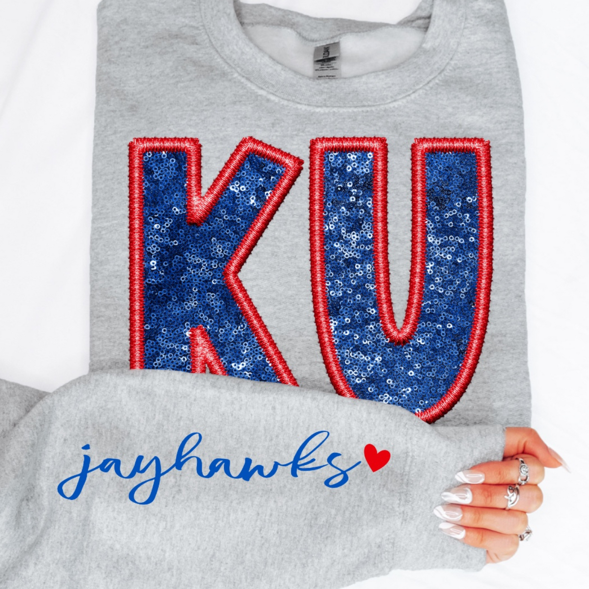 KU sequin DTF Transfer