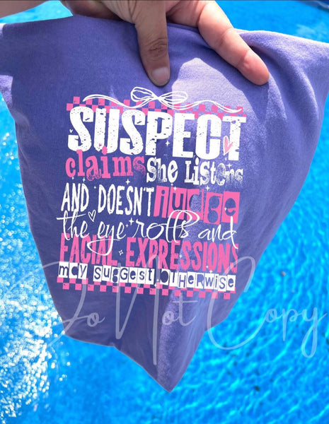 SUSPECT | DTF TRANSFER | WEEKLY DEAL