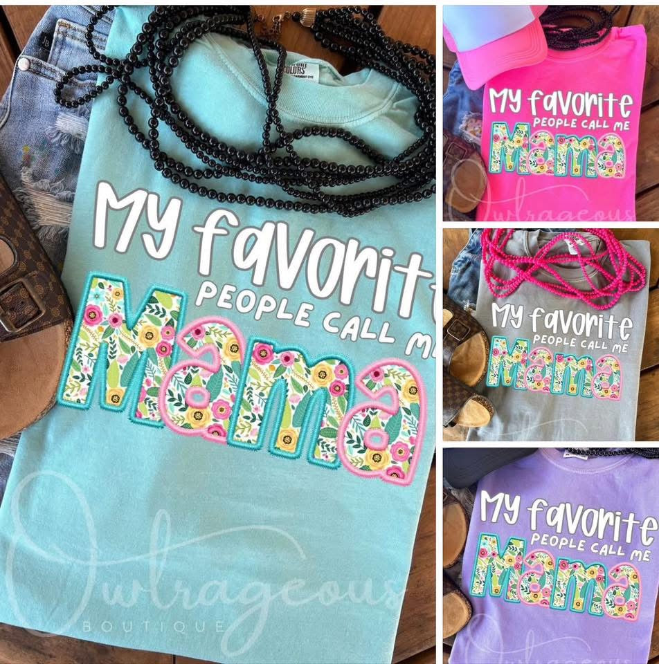 MY FAVE PEOPLE CALL ME ( custom )   -DTF TRANSFER