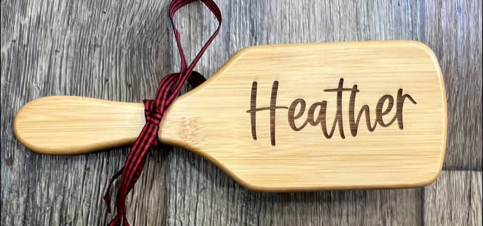 HAIR BRUSH | ENGRAVED