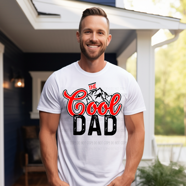 The Cool Dad  DTF Transfer