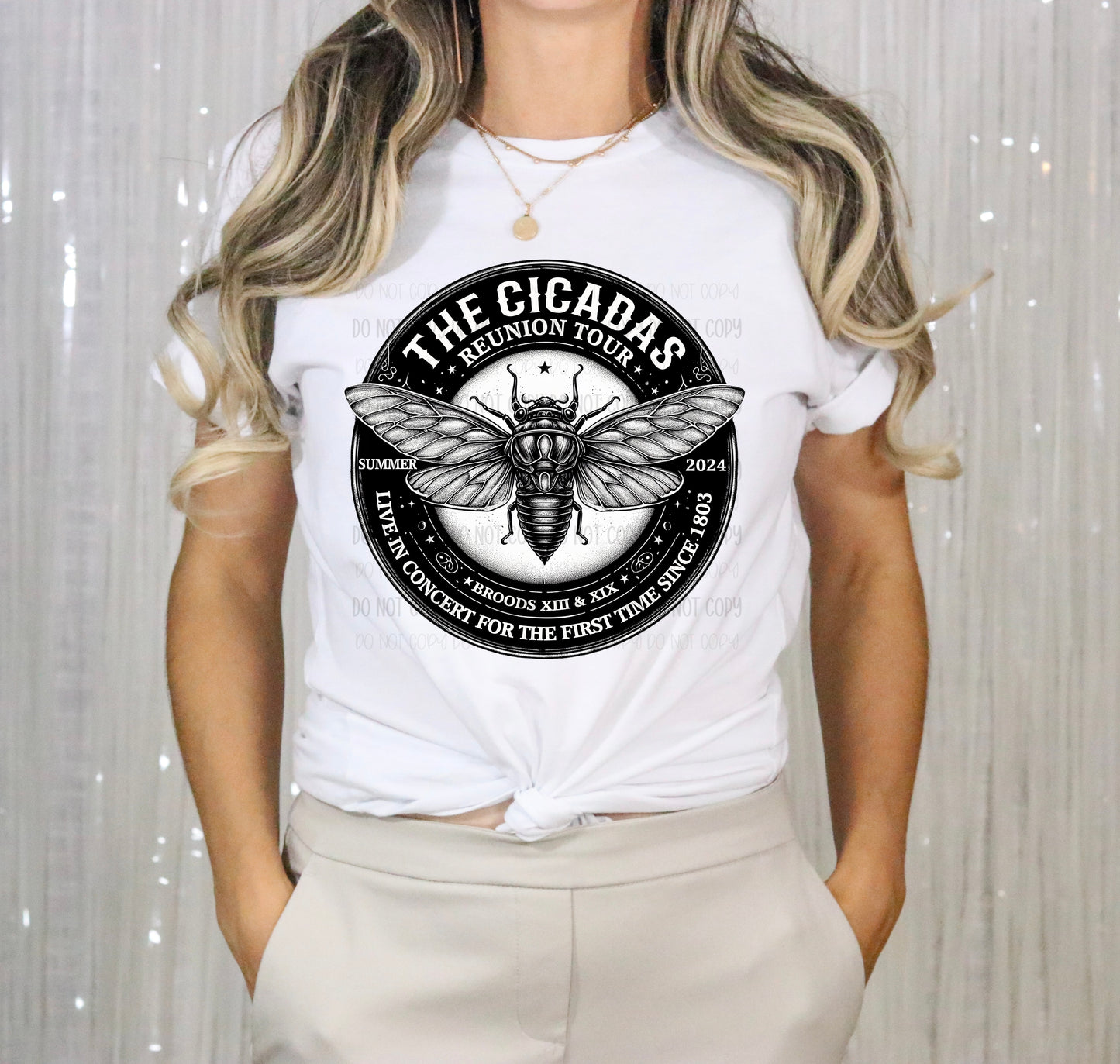 The Cicadas  DTF Transfer