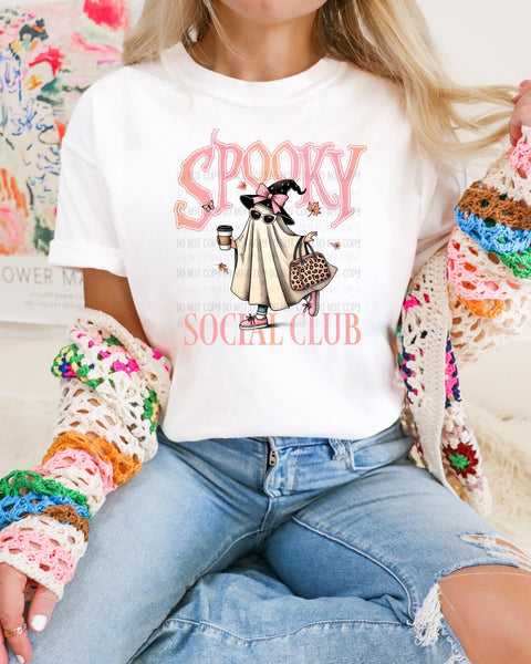 spooky social club | DTF TRANSFER |