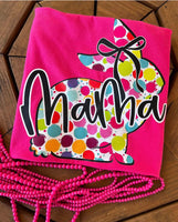 Mama Poka Dot  | COMPLETED TEE
