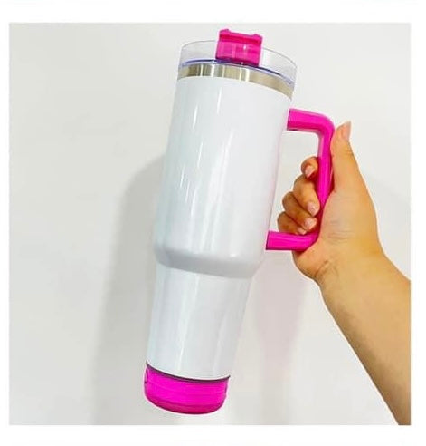 IN STOCK Bluetooth Speaker Sublimation 40 oz Tumbler - Tumbler with Handle  - WHOLESALE