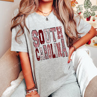 South Carolina Multi Pattern DTF Transfer