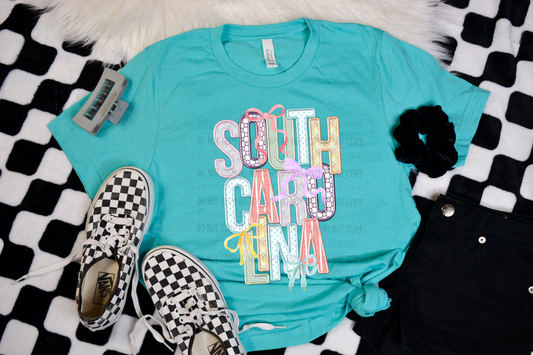 South Carolina  - Spring State- DTF Transfer