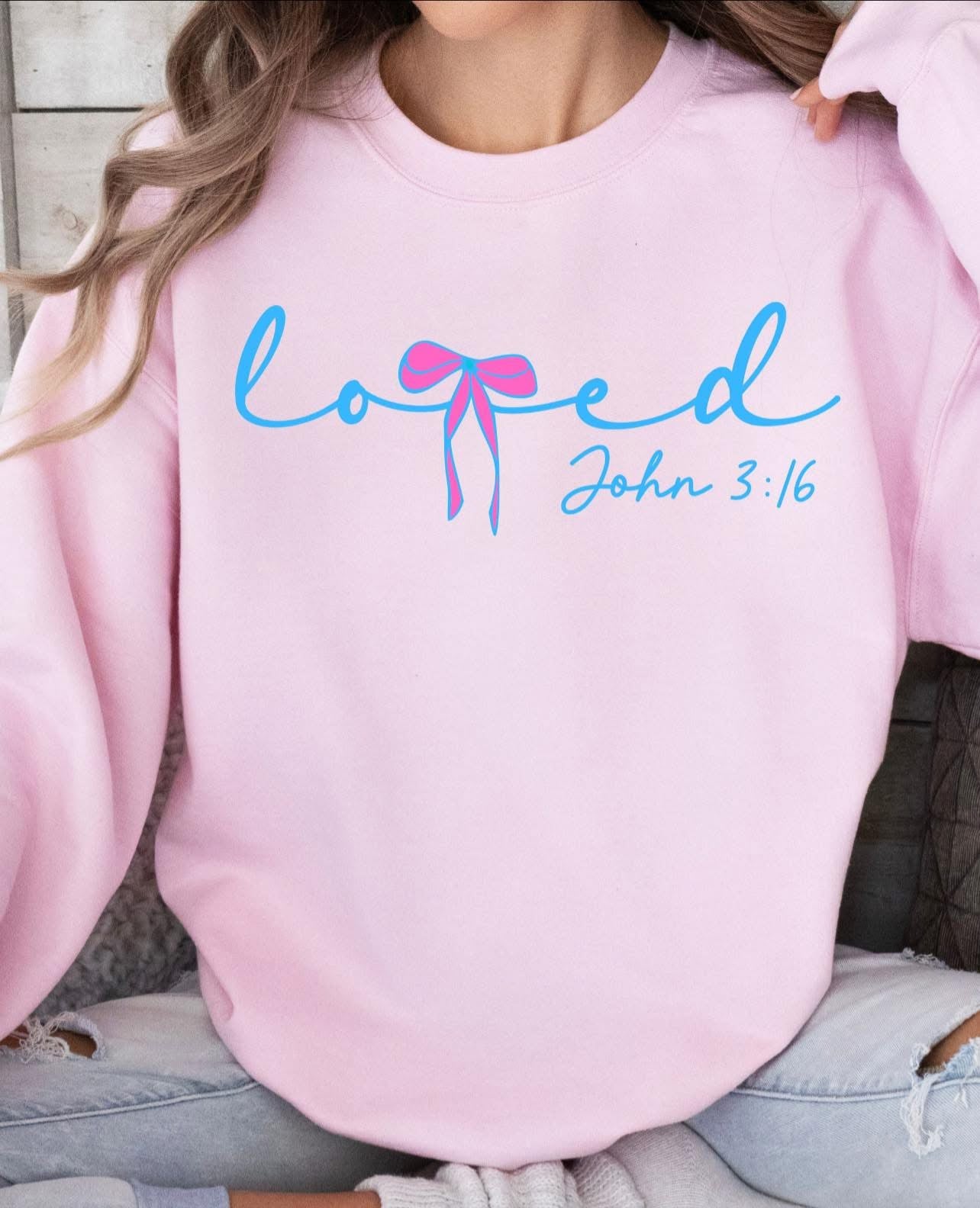 LOVED JOHN 3:16  | DTF TRANSFER |