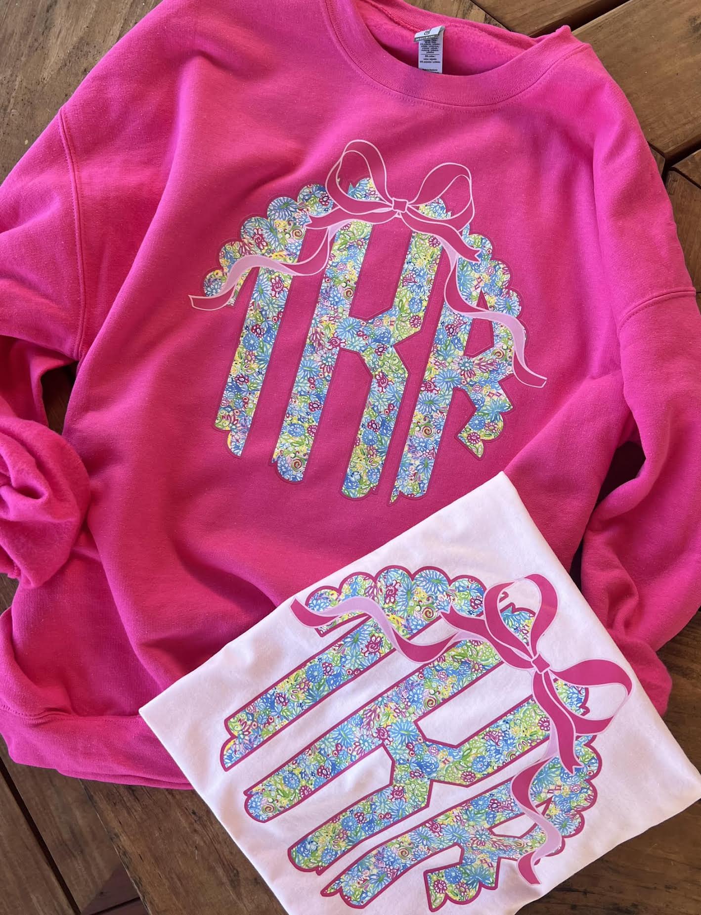 LILY MONOGRAM  | DTF TRANSFER | CUSTOM