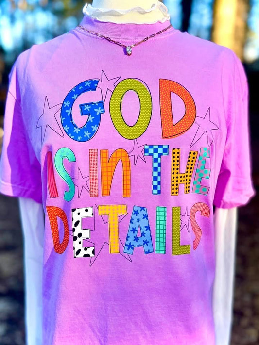 GOD IS IN THE DETAILS    | DTF TRANSFER